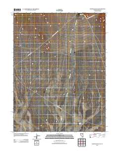 Bartine Ranch NE 2012 topographic map thumbnail