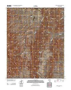 Arrow Canyon 2012 topographic map thumbnail