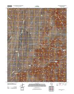 Lime Mountain 2012 topographic map thumbnail