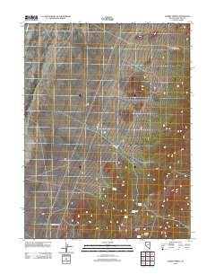 Cherry Spring 2012 topographic map preview