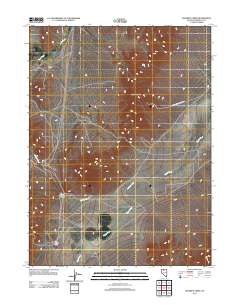 Goldrun Creek 2011 topographic map thumbnail
