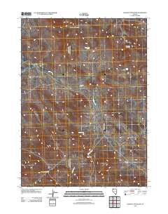 Blowout Mountain 2011 topographic map thumbnail