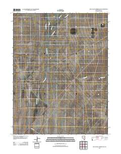 Blue Eagle Springs NE 2012 topographic map thumbnail