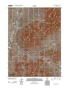 Smelser Pass 2011 topographic map thumbnail