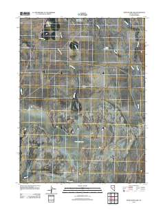 Snow Water Lake 2012 topographic map thumbnail