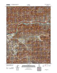 Derby Dam 2011 topographic map thumbnail