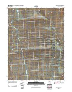 Big Hard Pan 2012 topographic map thumbnail