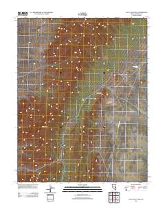 Cave Valley Well 2012 topographic map thumbnail