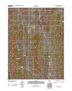 Antelope Mountain 2012 topographic map thumbnail