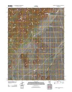 Campbell Creek Ranch 2011 topographic map thumbnail