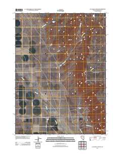 Calavera Canyon 2011 topographic map thumbnail