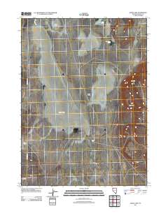 Alkali Lake 2011 topographic map thumbnail