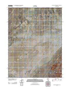 Buffalo Springs NE 2011 topographic map thumbnail