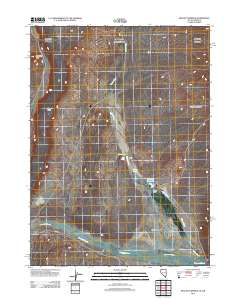 Bog Hot Springs 2011 topographic map thumbnail