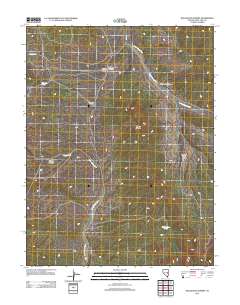 Bullwhack Summit 2012 topographic map thumbnail