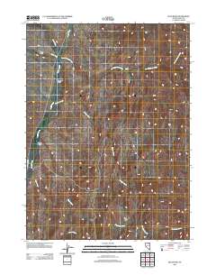 Blue Basin 2012 topographic map thumbnail