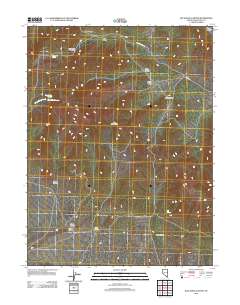 Blue Mass Canyon 2012 topographic map thumbnail