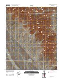 Carrara Canyon 2012 topographic map thumbnail