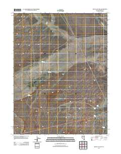 Bean Flat East 2012 topographic map thumbnail