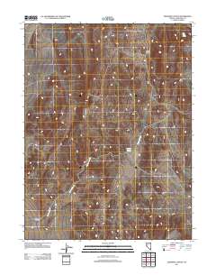 Diamond Canyon 2011 topographic map thumbnail