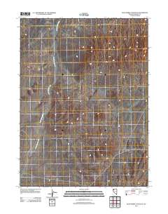 Dead Horse Canyon NE 2011 topographic map thumbnail