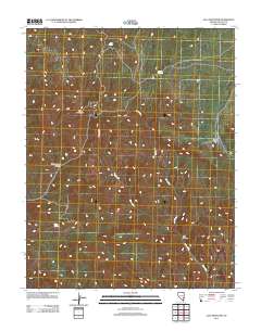 Ella Mountain 2012 topographic map thumbnail