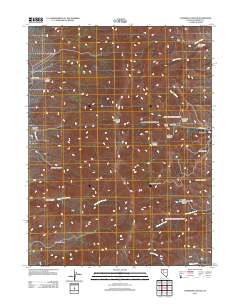 Congress Canyon 2011 topographic map thumbnail