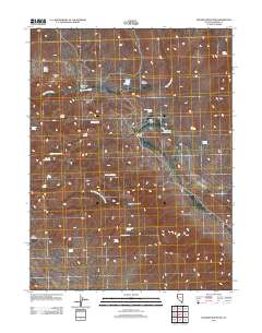 Dogskin Mountain 2011 topographic map thumbnail