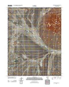 Bartine Ranch 2012 topographic map thumbnail