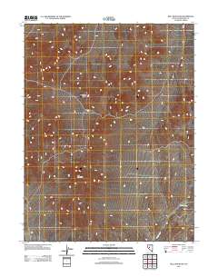 Bell Mountain 2011 topographic map thumbnail