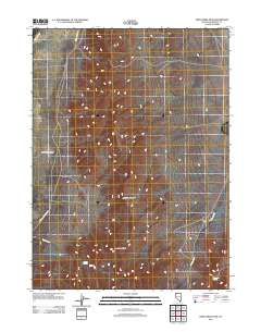 Deer Creek Peak 2011 topographic map thumbnail