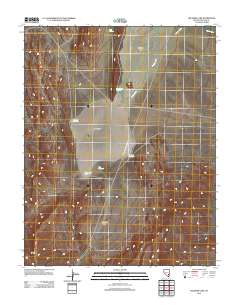 Delamar Lake 2012 topographic map thumbnail