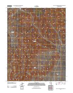 South of Gregerson Basin 2012 topographic map thumbnail