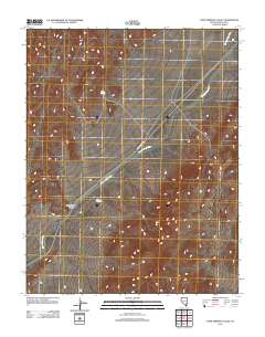 Kane Springs Valley 2012 topographic map thumbnail