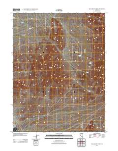 Buckbrush Spring 2011 topographic map thumbnail