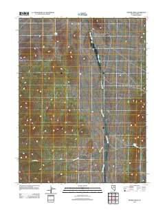 Frazier Creek 2012 topographic map thumbnail