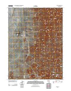 Empire 2011 topographic map thumbnail