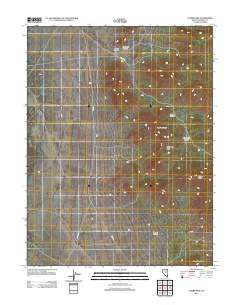 Combs Peak 2012 topographic map thumbnail