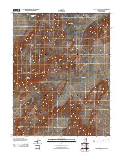 Chuck Wagon Flat 2012 topographic map thumbnail