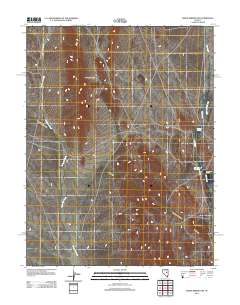 Green Springs SW 2012 topographic map thumbnail