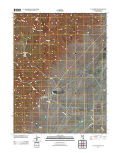 Clan Alpine Ranch 2011 topographic map thumbnail