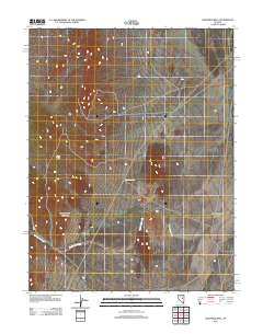 Eightmile Well 2012 topographic map thumbnail