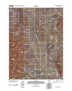 Denio Summit 2011 topographic map thumbnail