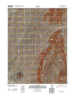 Palisade Mesa 2012 topographic map thumbnail