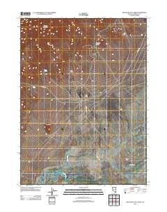Red House Flat West 2011 topographic map thumbnail