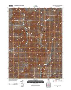 Santa Renia Fields 2012 topographic map thumbnail