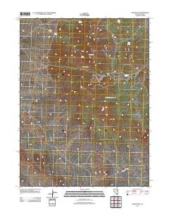 Sharp Peak 2012 topographic map thumbnail