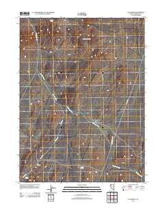 Placerites 2011 topographic map thumbnail