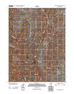 Robinson Mountain 2012 topographic map thumbnail