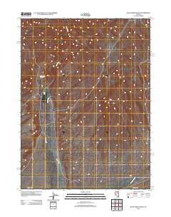 Rock Creek Ranch 2012 topographic map thumbnail